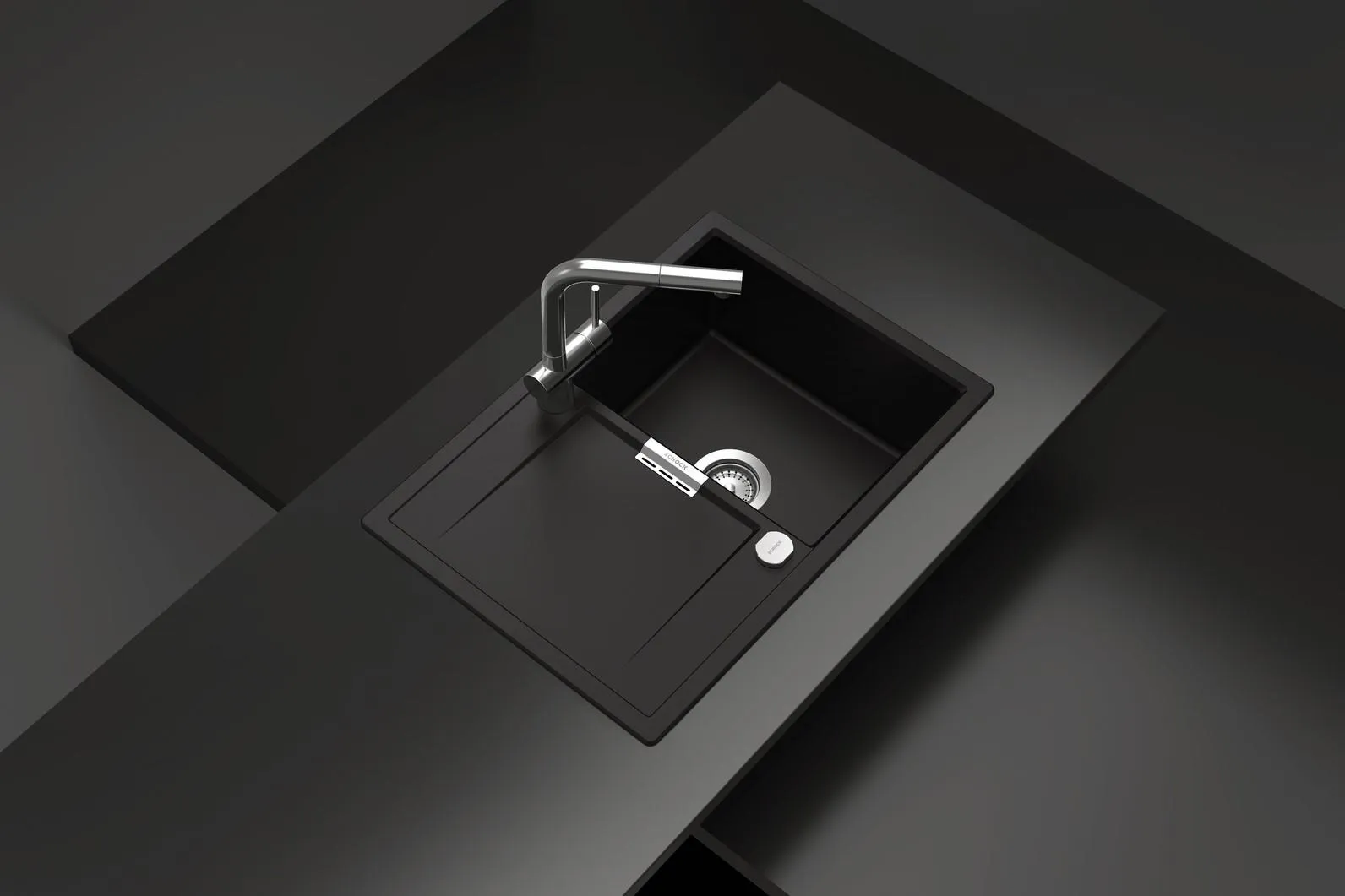 Obrázek Dřez MONO D-100S Berry Spodní uložení