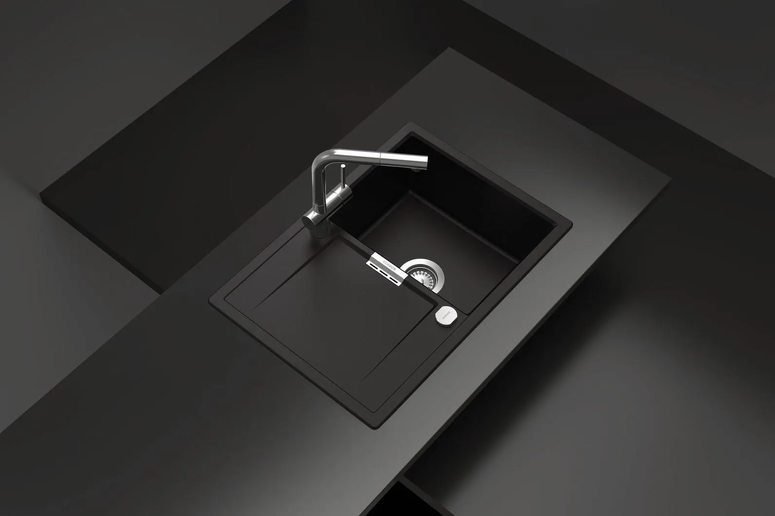 Obrázek Dřez MONO D-100S Ivy Spodní uložení