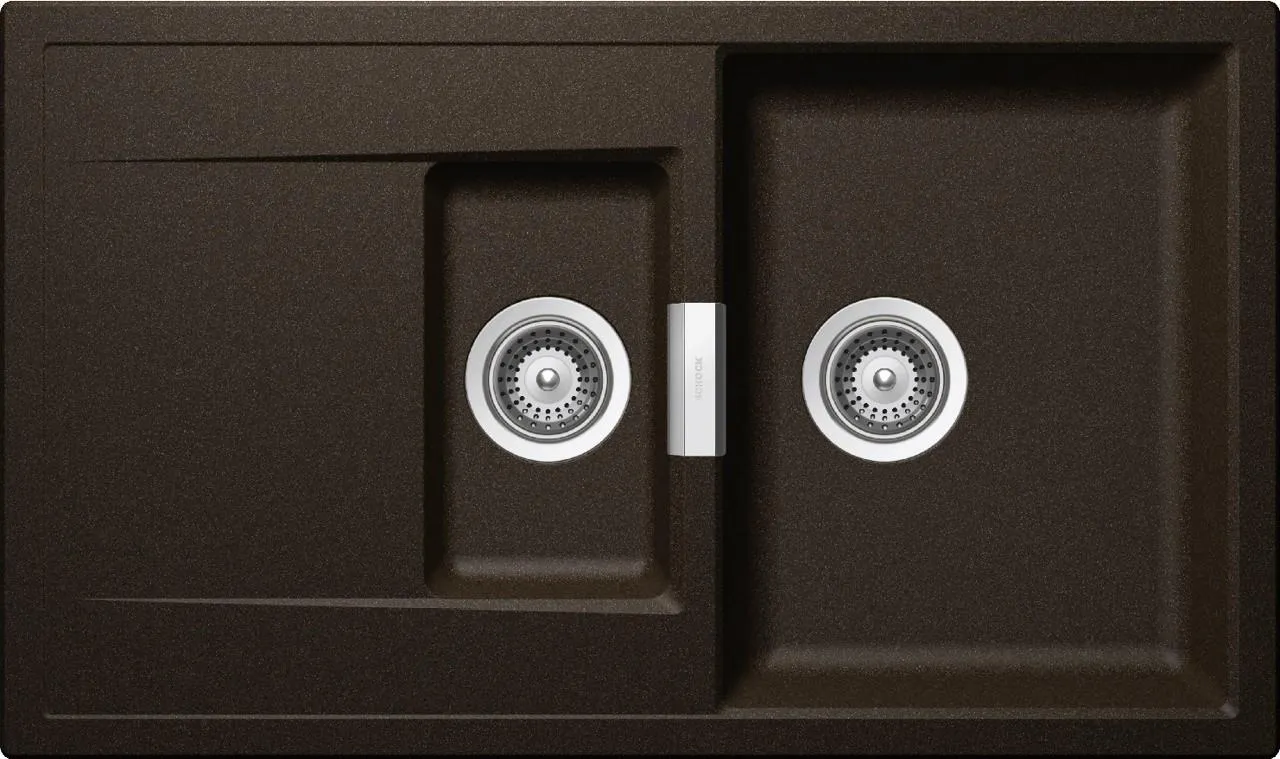 Obrázek Dřez MONO D-150 Bronze (Uložení do roviny)