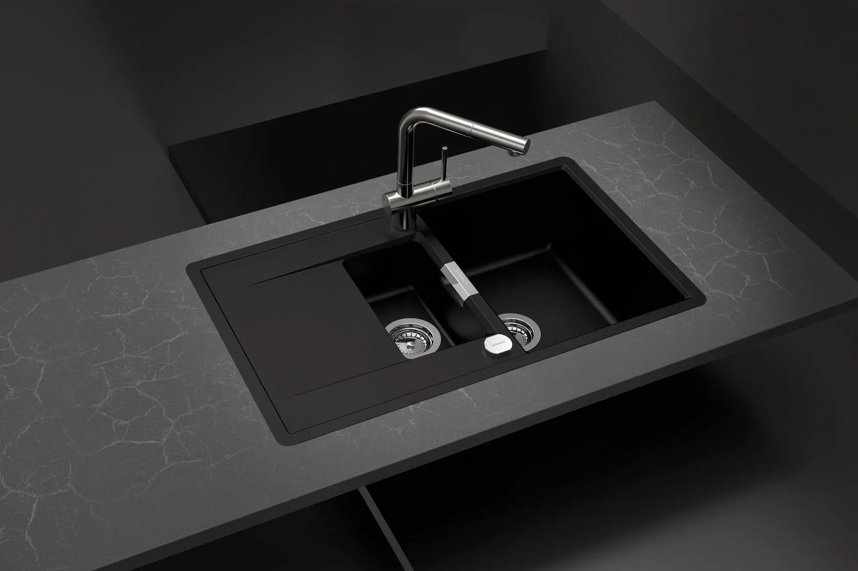 Obrázek Dřez MONO D-150 Silverstone (Uložení do roviny)