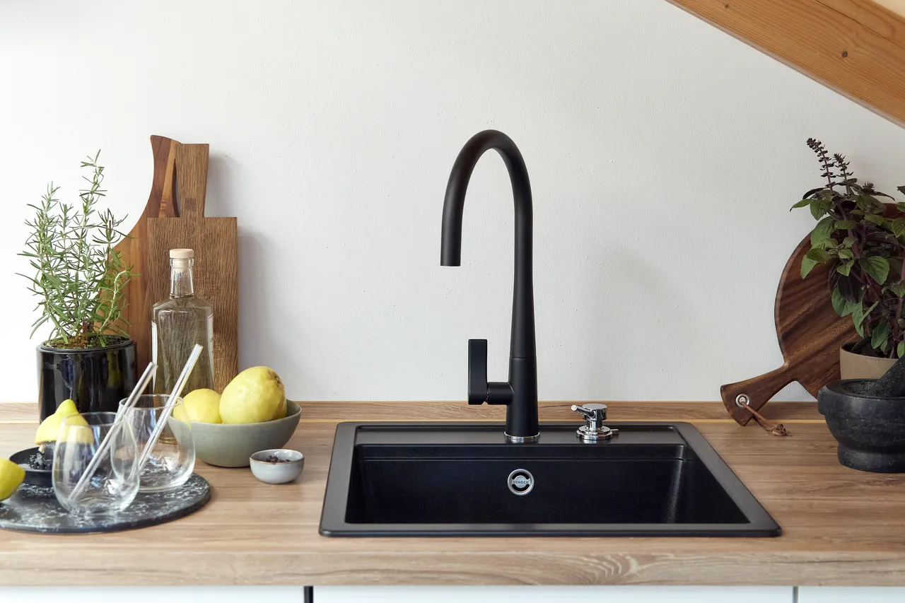 Obrázek Dřez MONO N-100S Berry Horní uložení