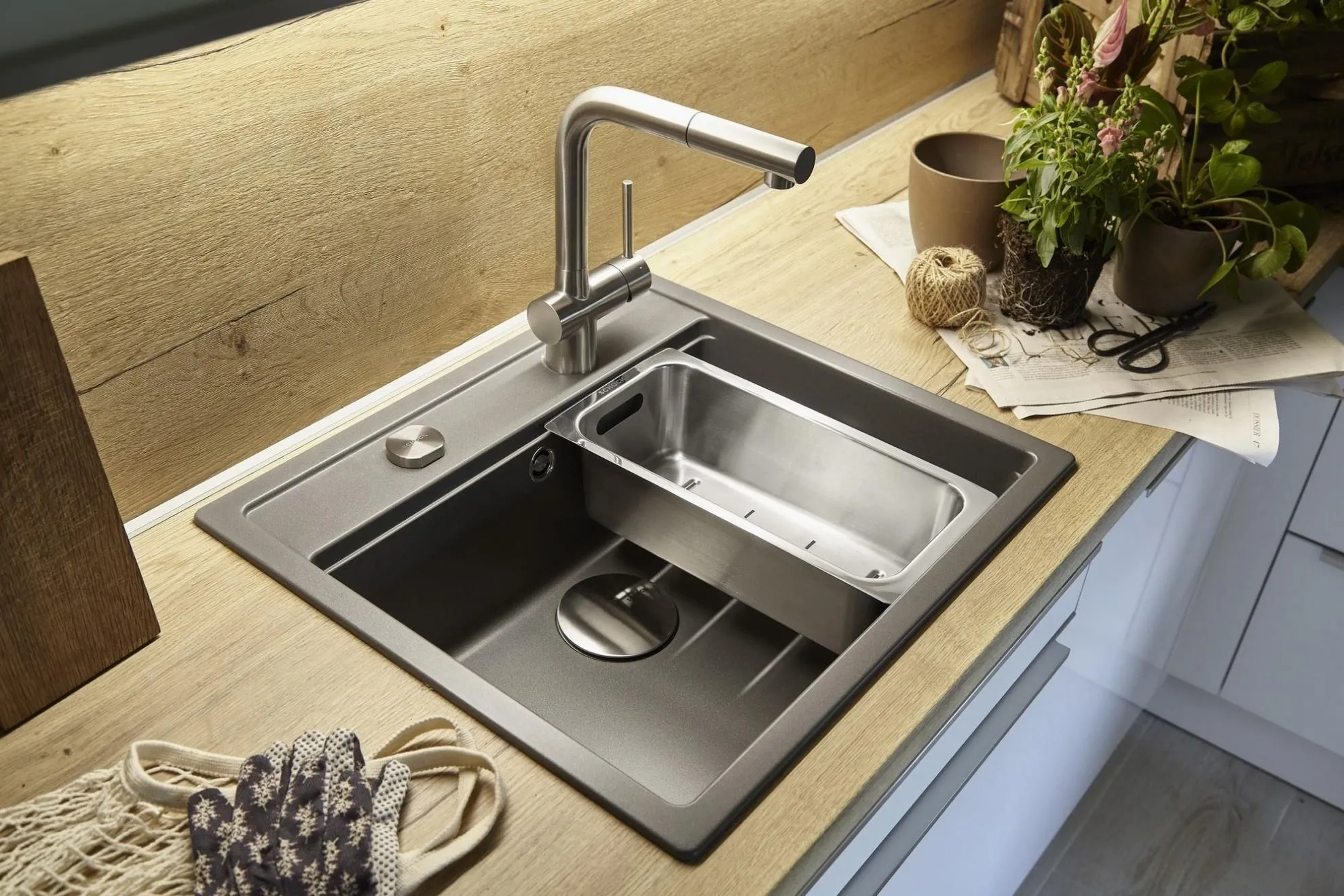 Obrázek Dřez MONO N-100 Berry (Spodní uložení)