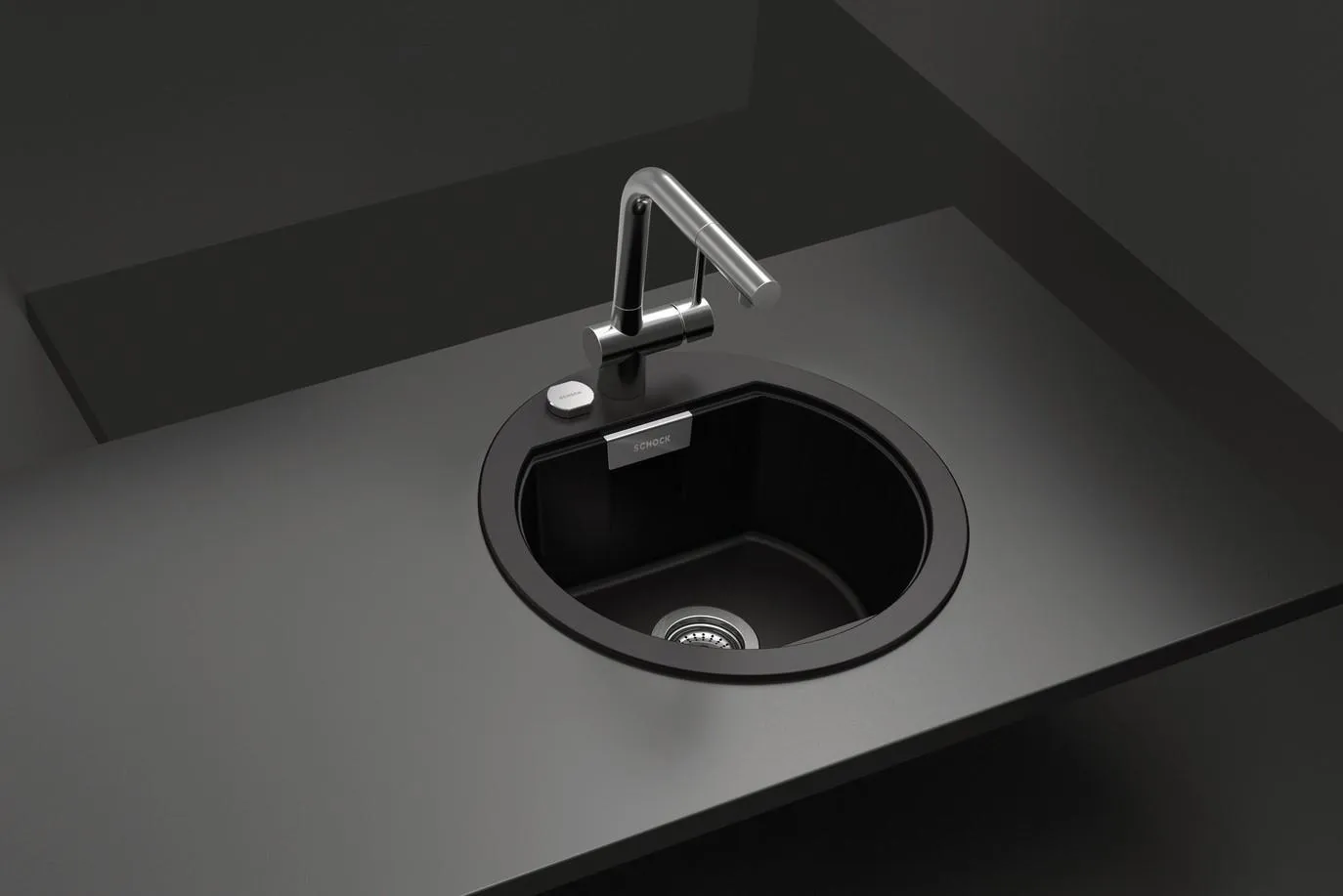 Obrázek Dřez MONO R-100 Ivy Spodní uložení