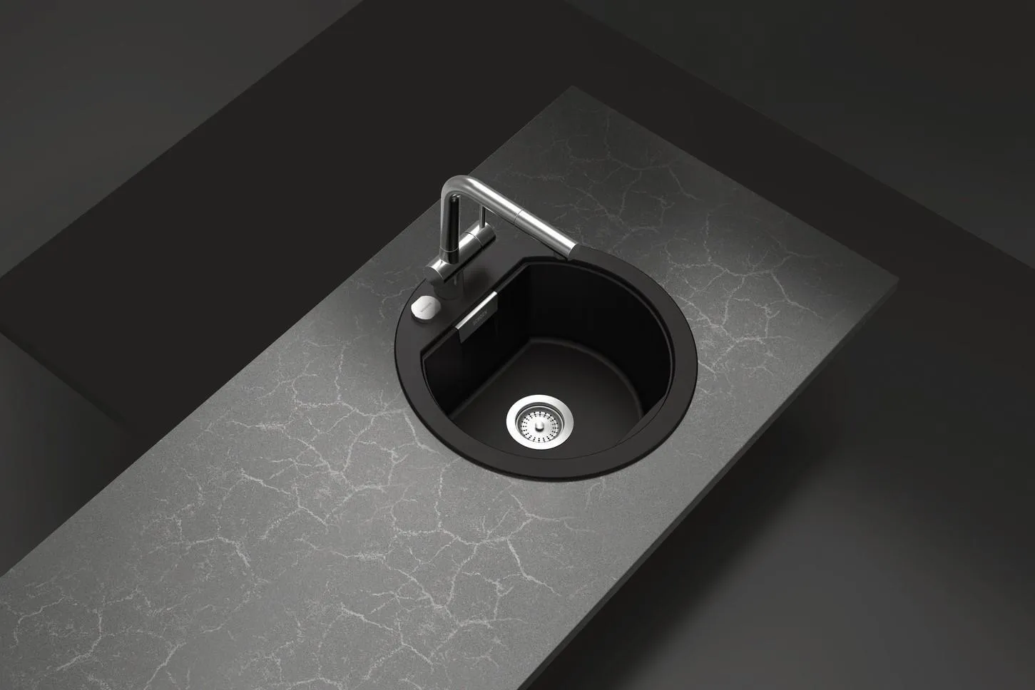 Obrázek Dřez MONO R-100 Ivy Spodní uložení