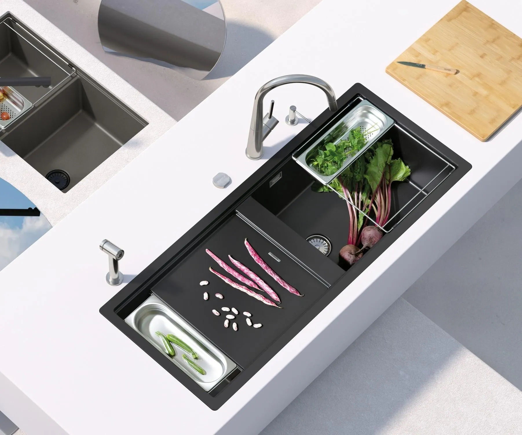 Obrázek Dřez PREPSTATION D-150 Ivy Horní uložení