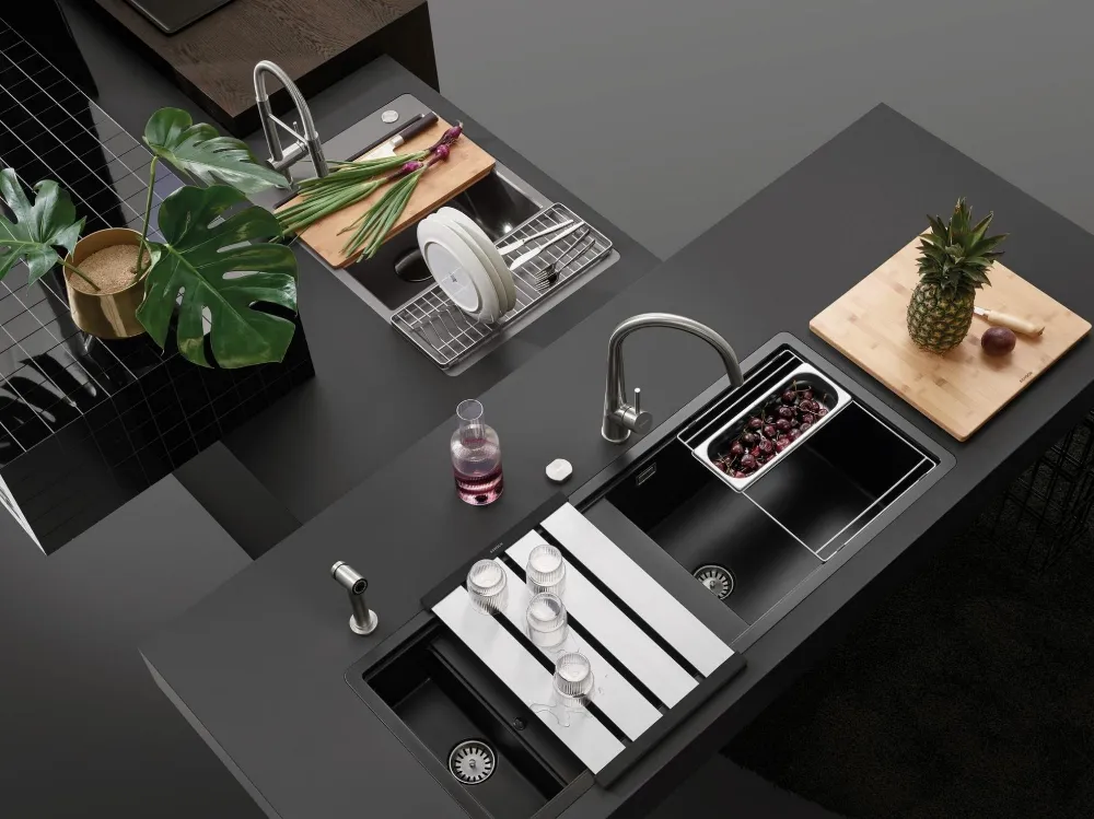 Obrázek Dřez PREPSTATION D-150 Day Uložení do roviny