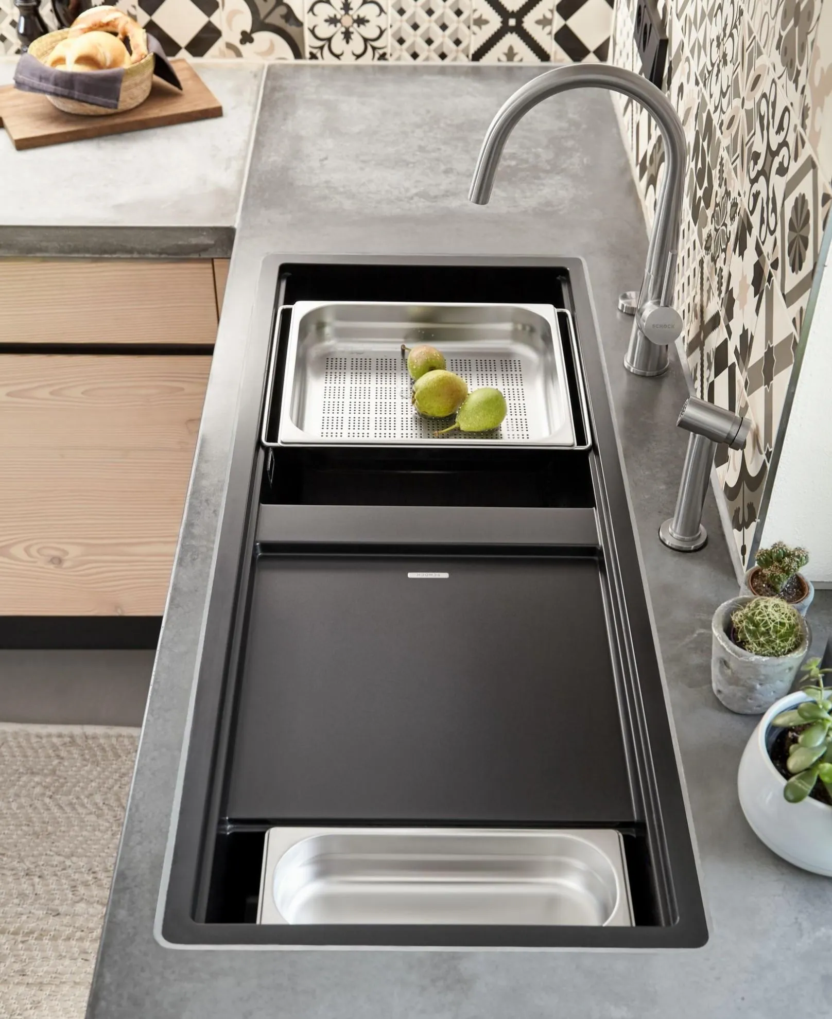 Obrázek Dřez PREPSTATION D-150 Dusk Uložení do roviny