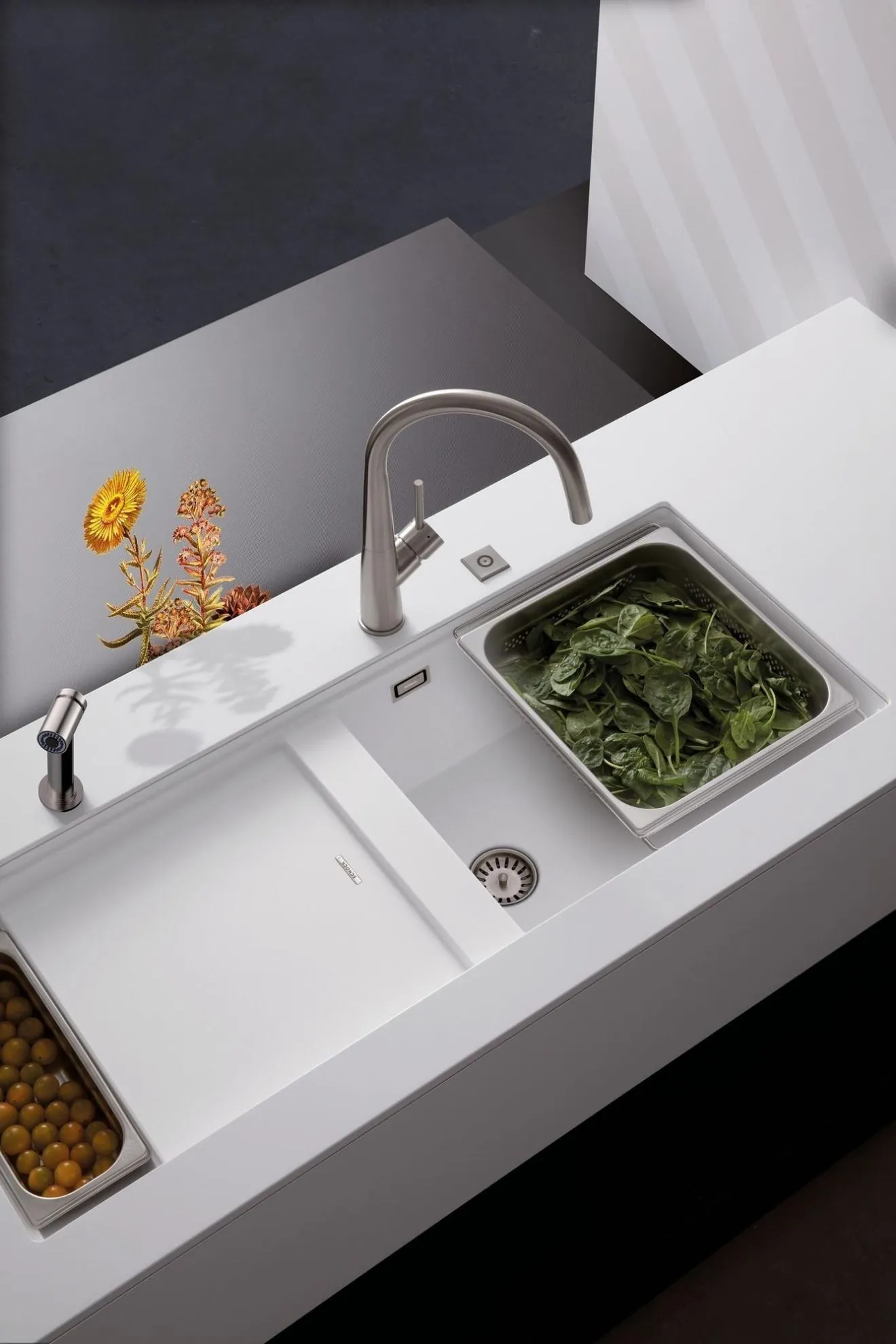 Obrázek Dřez PREPSTATION D-150 Twilight Uložení do roviny