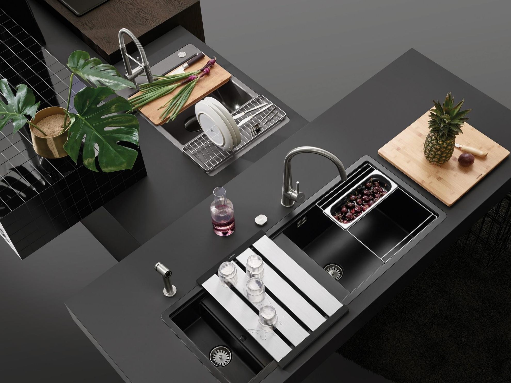 Obrázek Dřez PREPSTATION D-150 Twilight Uložení do roviny