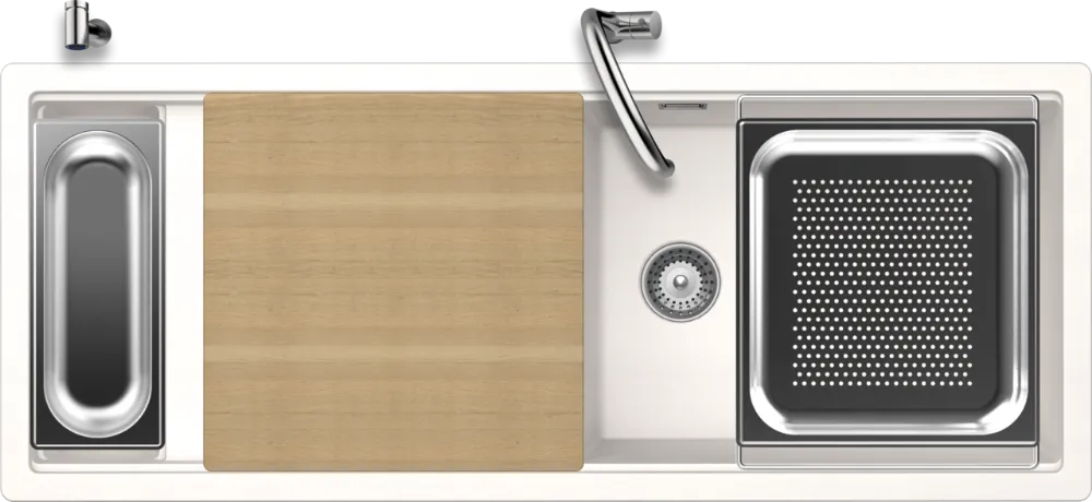 Obrázek Dřez PREPSTATION D-150 Ivy Spodní uložení