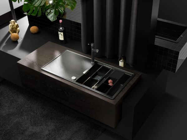 Obrázek Dřez Tia D-100L Berry horní uložení