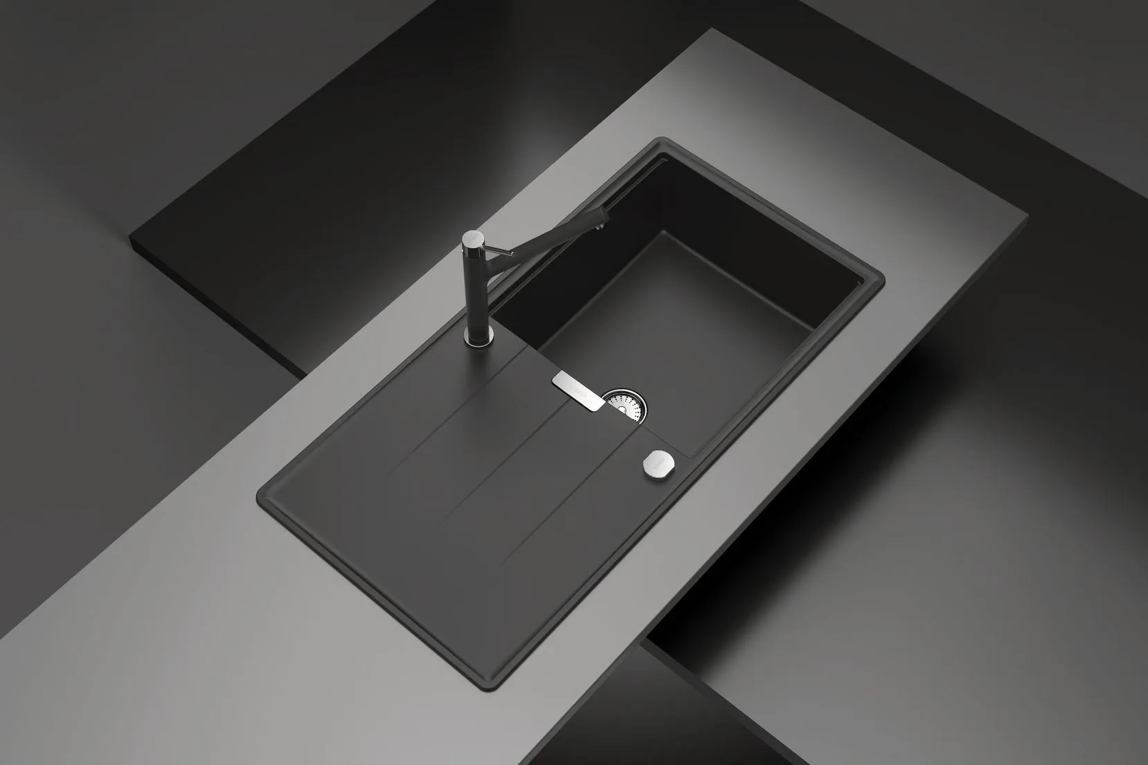 Obrázek Dřez Tia D-100L Berry horní uložení