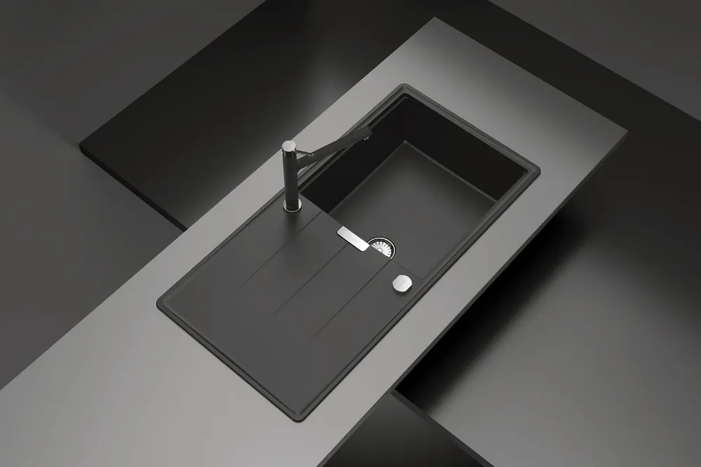 Obrázek Dřez Tia D-100L Berry horní uložení