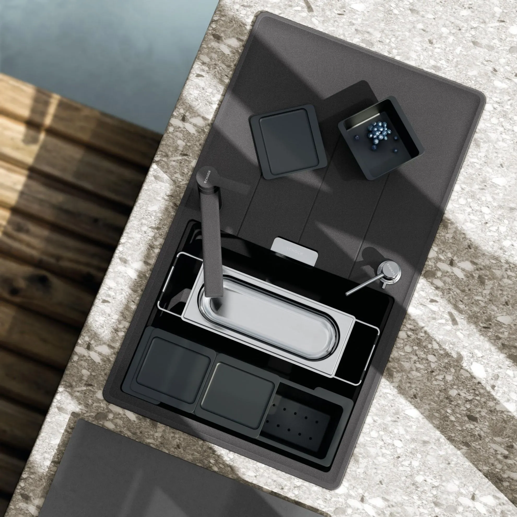 Obrázek Dřez Tia D-100 Berry (spodní uložení)