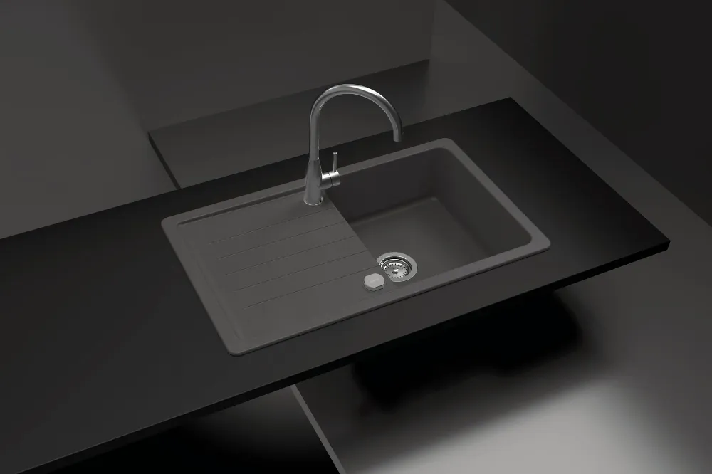 Obrázek Dřez Toledo D-100 Puro Horní uložení