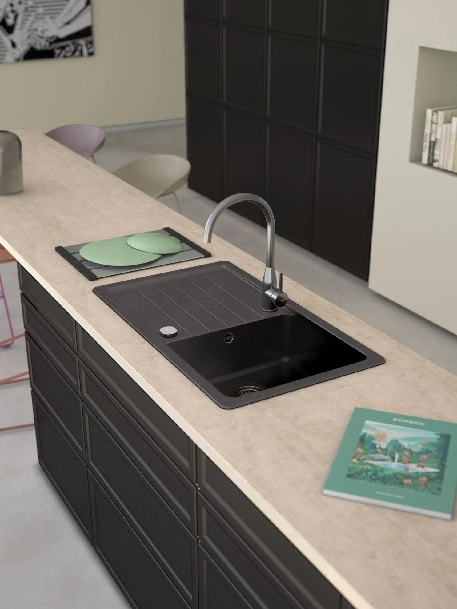 Obrázek Dřez Toledo D-100 Puro Horní uložení