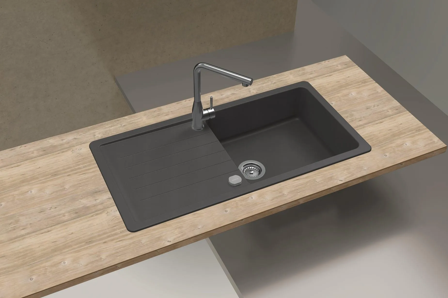 Obrázek Dřez Toledo D-100L Puro (horní uložení)