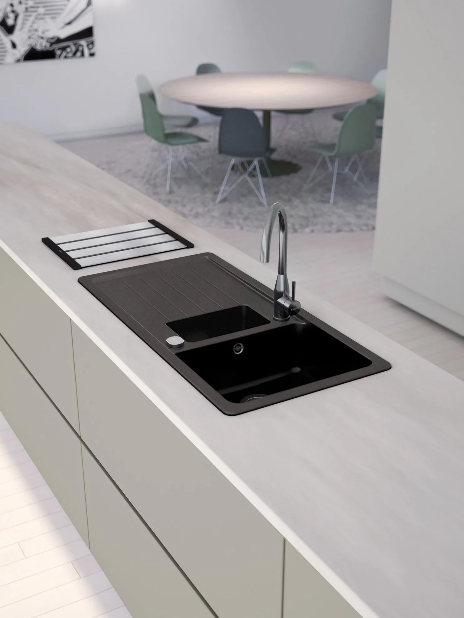 Obrázek Dřez Toledo D-150 Puro (spodní uložení)