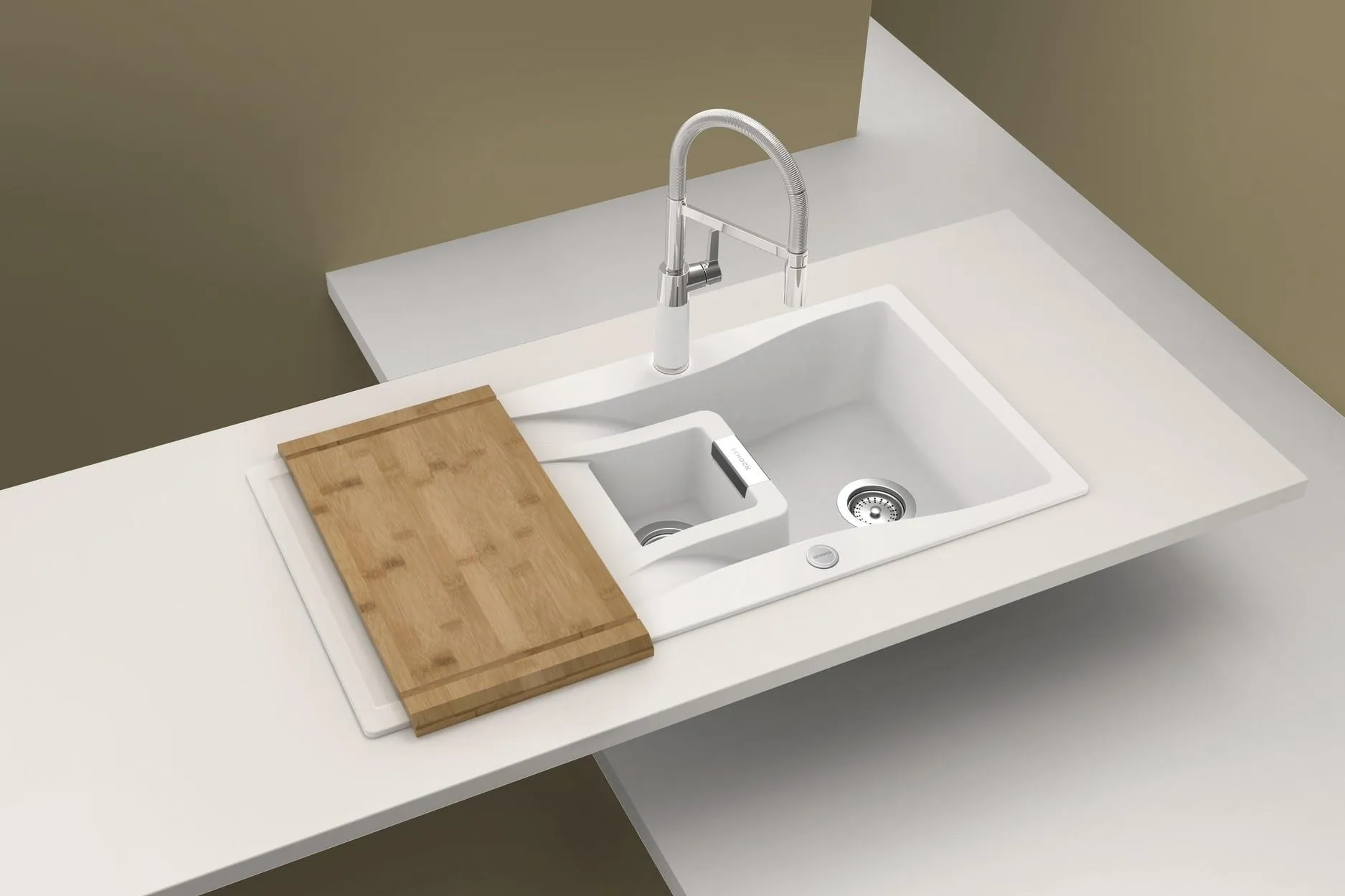 Obrázek Dřez Waterfall D-150 Berry horní uložení