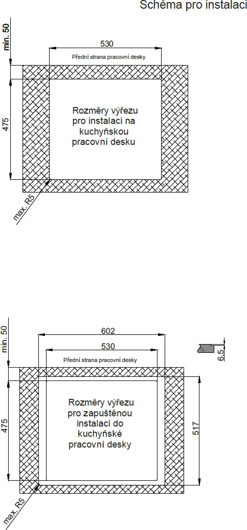 Obrázek DESKA INDUKČNÍ KPI6055H
