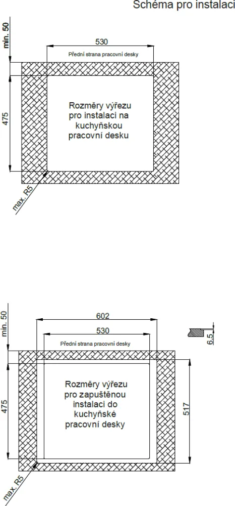 Obrázek DESKA INDUKČNÍ KPI6055H