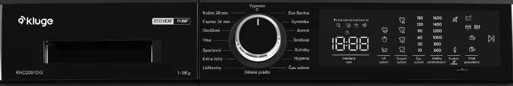 Obrázek SUŠIČKA S TEPELNÝM ČERPADLEM KHD2091DG