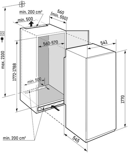 Obrázek VESTAVNÁ CHLADNIČKA IRBSd 5120