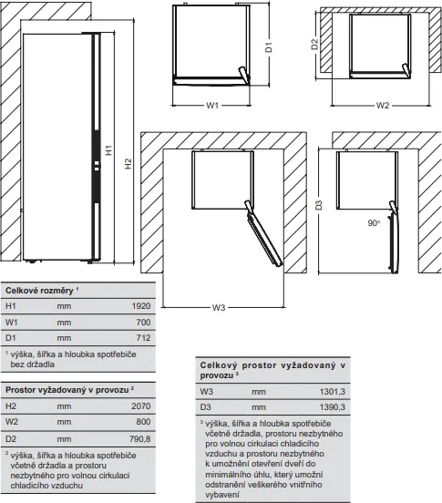 Obrázek CHLADNIČKA RCN2511LD