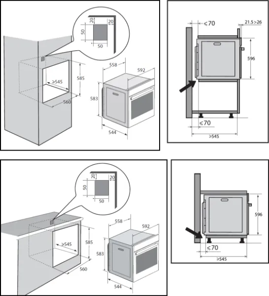 Obrázek TROUBA BOPH517W