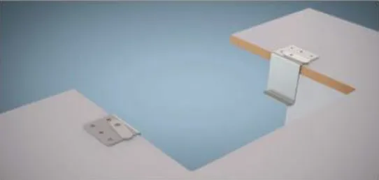 Obrázek Horizontální montážní držáky KVS7082