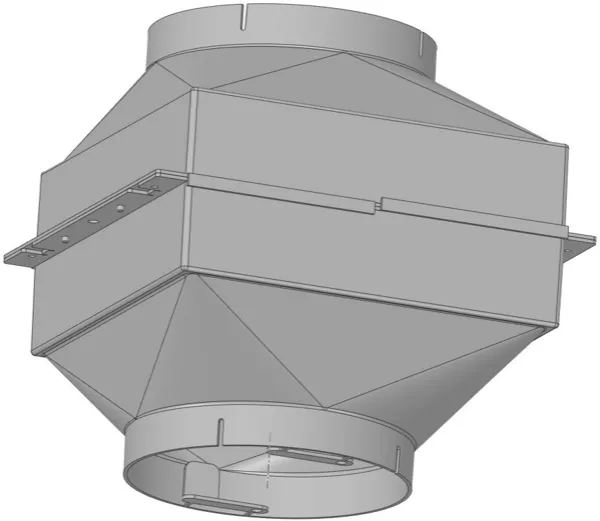 Obrázek Filtrační box 2ks - držák s uhlíkovým filtrem Long Life FW217 UFW100