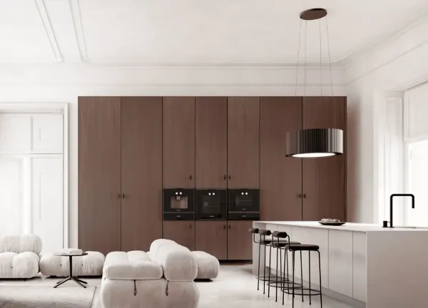 Obrázek ODSAVAČ OSTRŮVKOVÝ MONO LIGHT 80 ECRU CDW8001E