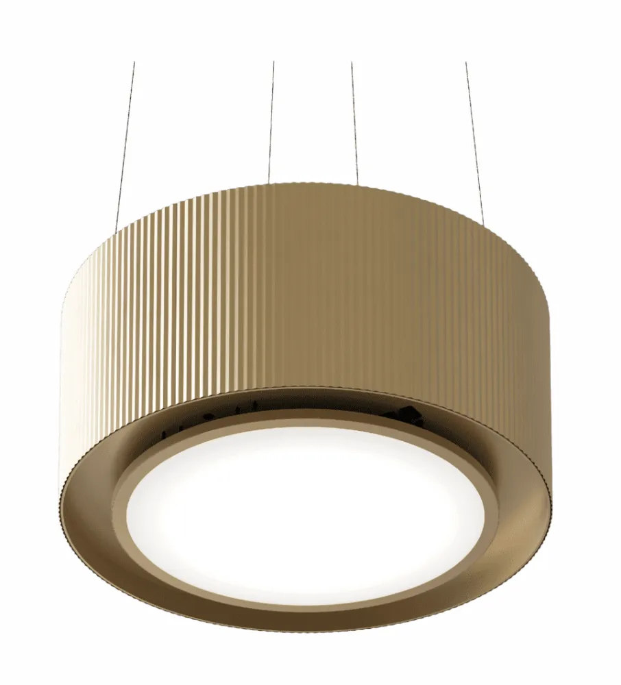 Obrázek ODSAVAČ OSTRŮVKOVÝ MONO LIGHT 80 GOLD CDW8001Z