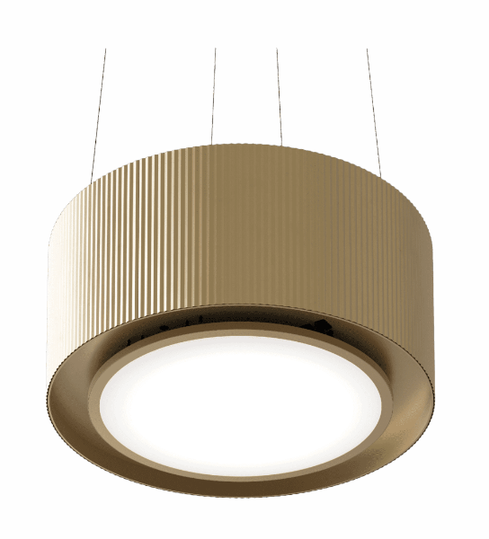 Obrázek ODSAVAČ OSTRŮVKOVÝ MONO LIGHT 80 GOLD CDW8001Z