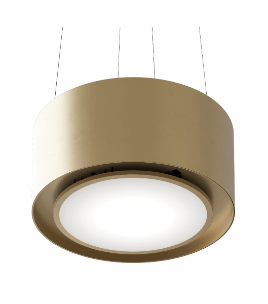Obrázek ODSAVAČ OSTRŮVKOVÝ PIU LIGHT 80 GOLD CDW8002Z