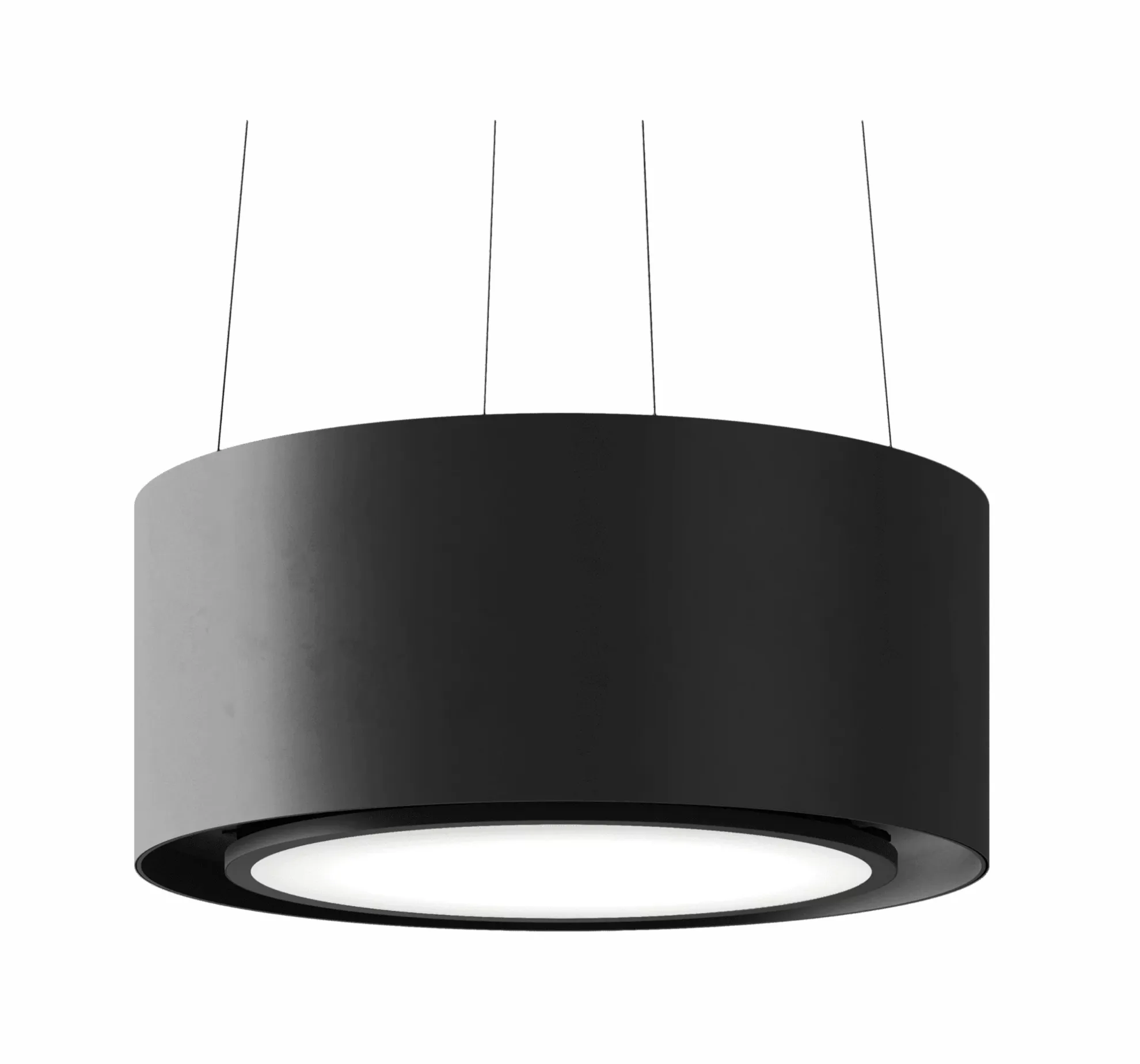 Obrázek ODSAVAČ OSTRŮVKOVÝ PIU LIGHT 80 BLACK CDW8002C