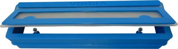 Obrázek Hranatá vodorovná pachutěsná klapka s magnetem  220x90 mm pro odsavače