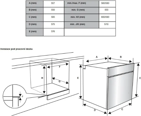Obrázek TROUBA KTE1021X