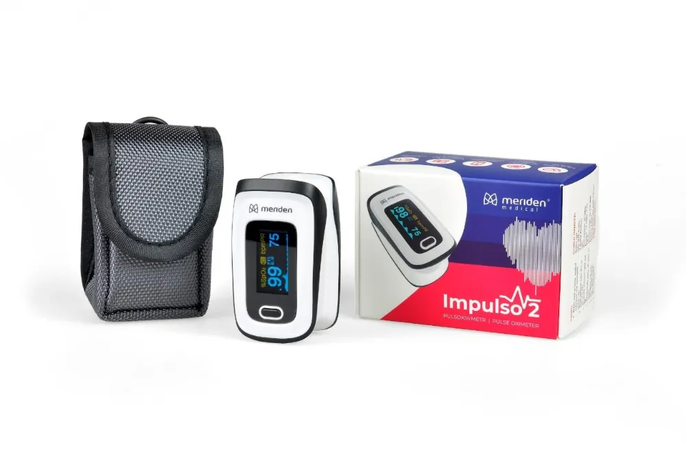 Prstový pulzní oxymetr MERIDEN Impulso2 JPD-500E