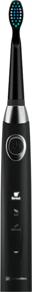 Obrázek Elektrický zubní kartáček Meriden Sonic+ Smart Black (MS349B)