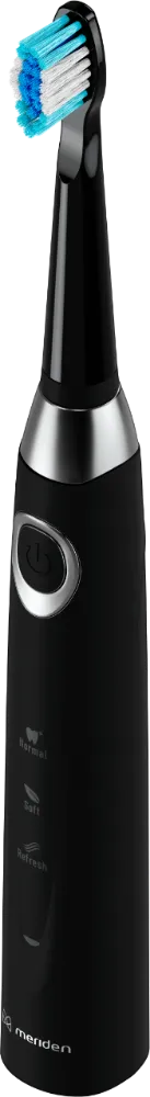 Obrázek Elektrický zubní kartáček Meriden Sonic+ Smart Black (MS349B)