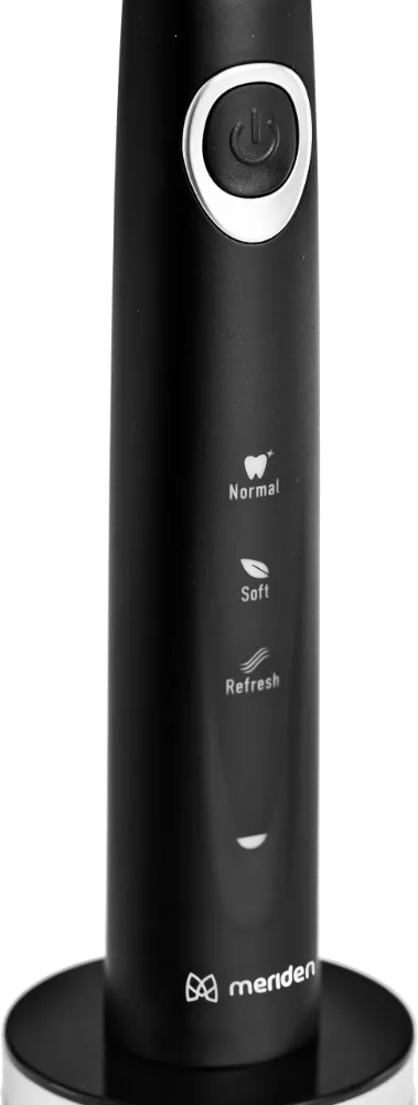 Obrázek Elektrický zubní kartáček Meriden Sonic+ Smart Black (MS349B)