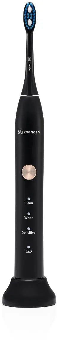 Obrázek Elektrický zubní kartáček Meriden Sonic Family Black (MD-401B)
