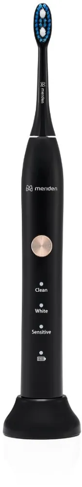 Obrázek Elektrický zubní kartáček Meriden Sonic Family Black (MD-401B)
