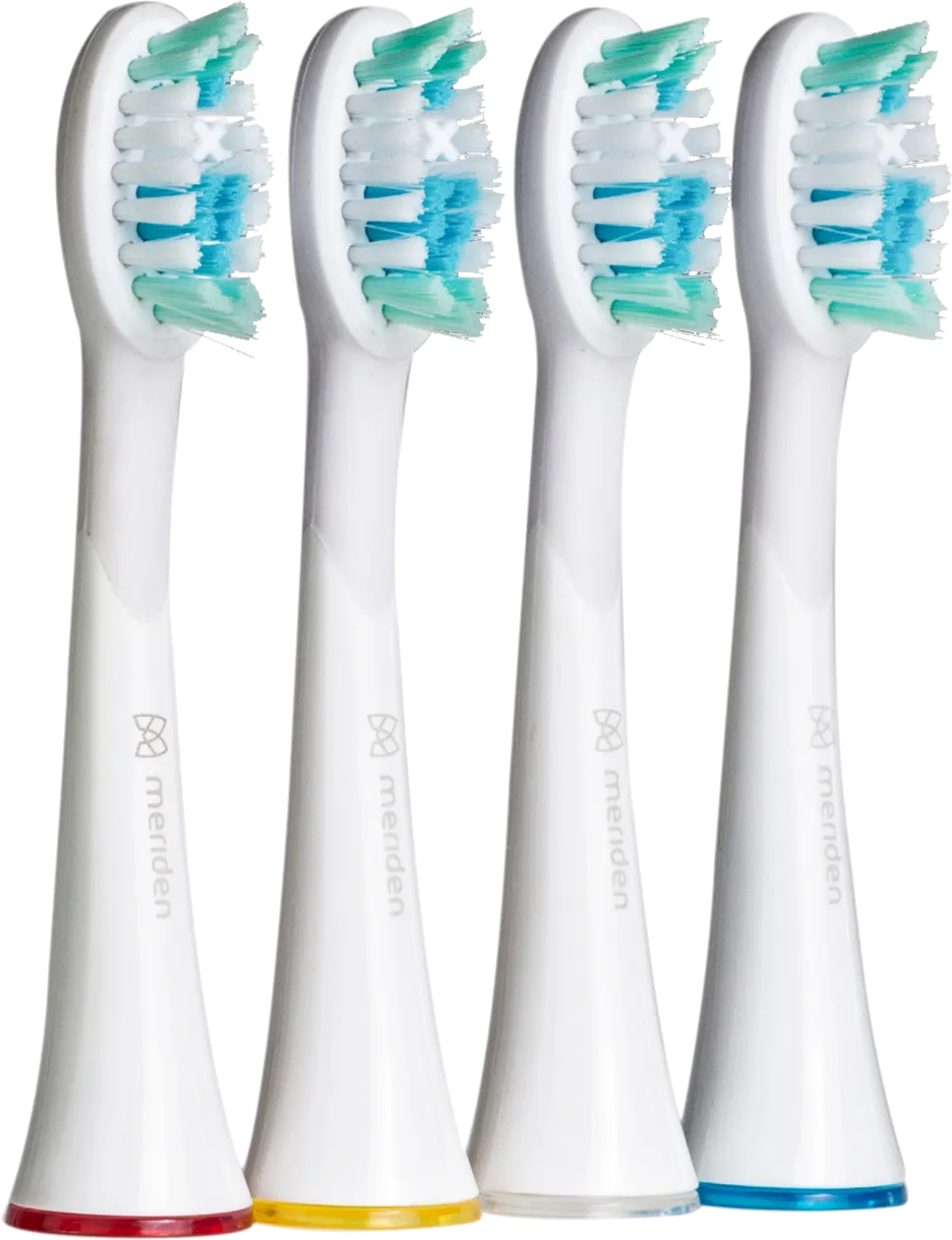 Obrázek Náhradní hlavice ke kartáčkům Meriden Sonic+ Professional White (MS589W) 4ks