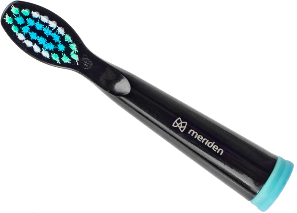 Obrázek Náhradní hlavice ke kartáčkům Meriden Sonic+ Smart Black (MS349B) 4ks