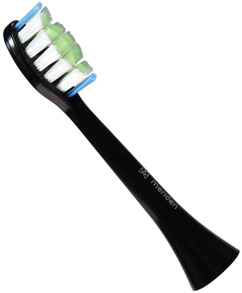 Obrázek Náhradní hlavice ke kartáčkům Meriden Sonic Family Black (MD-401B) 3 ks
