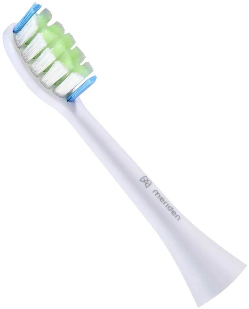 Obrázek Náhradní hlavice ke kartáčkům Meriden Sonic Family White (MD-400W) 3 ks