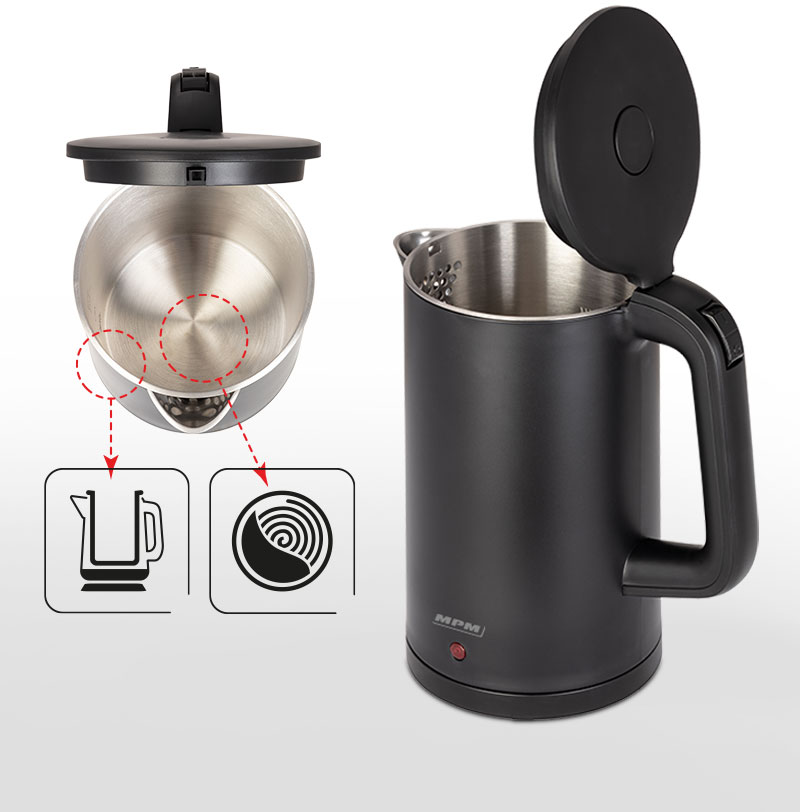 Obrázek KONVICE RYCHLOVARNÁ MPM MCZ-105/C černá