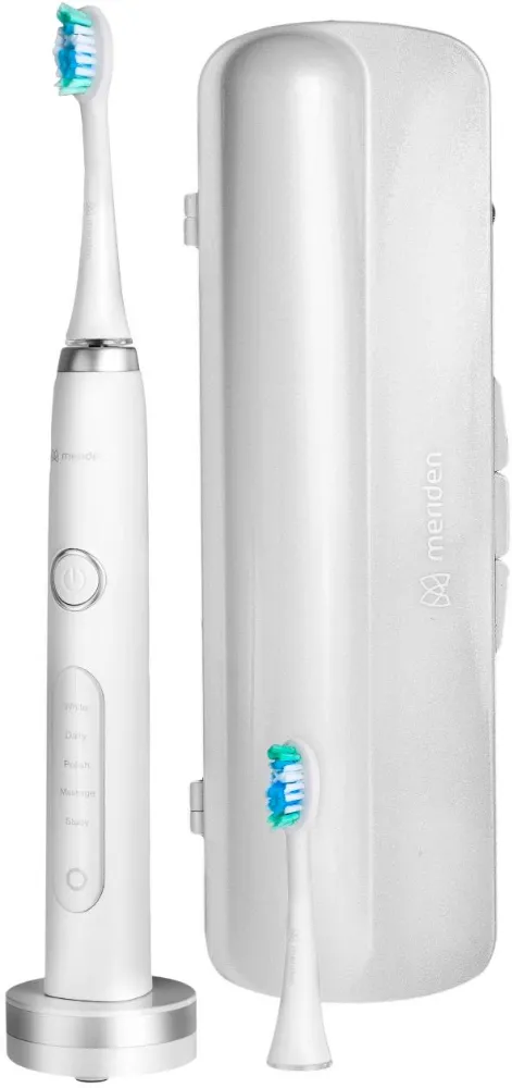 Elektrický zubní kartáček Meriden Sonic+ Professional White (MS589W)